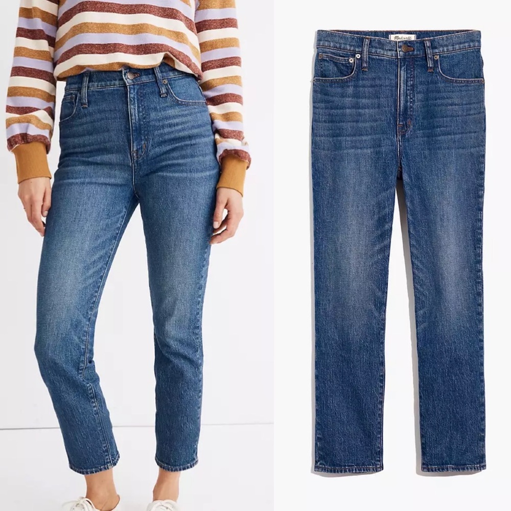Madewell Classic Straight Jeans